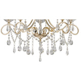 Vela 62cm 5 Light Crystal Chandelier - French Gold