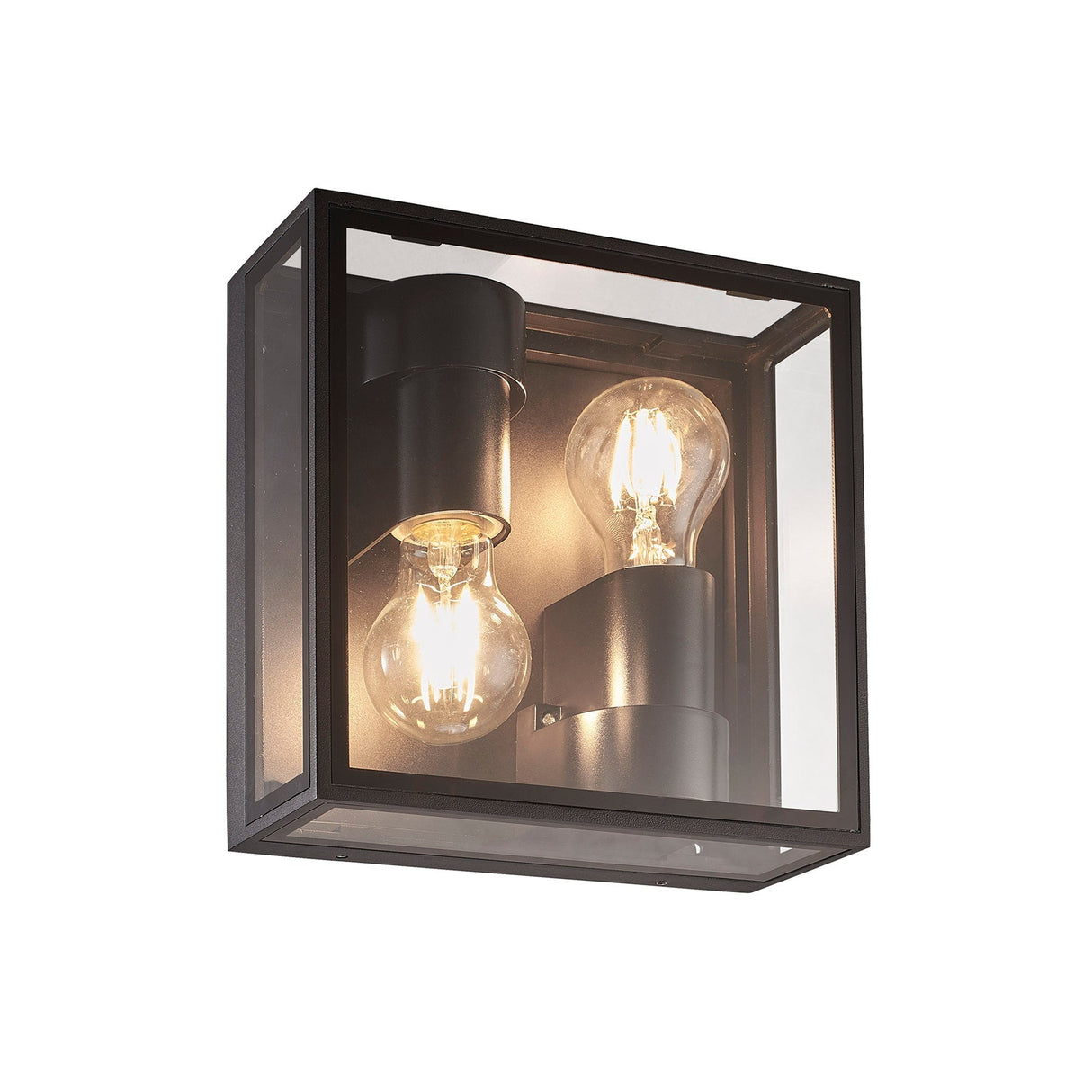 Verbier 2 Light Outdoor Ceiling/Wall Light - Dark Grey
