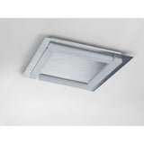 Verona LED Flush Ceiling Light 3000K 20W - Satin Grey