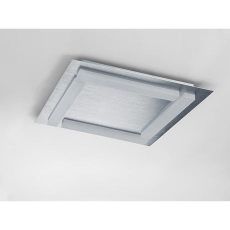 Verona LED Flush Ceiling Light 3000K 20W - Satin Grey