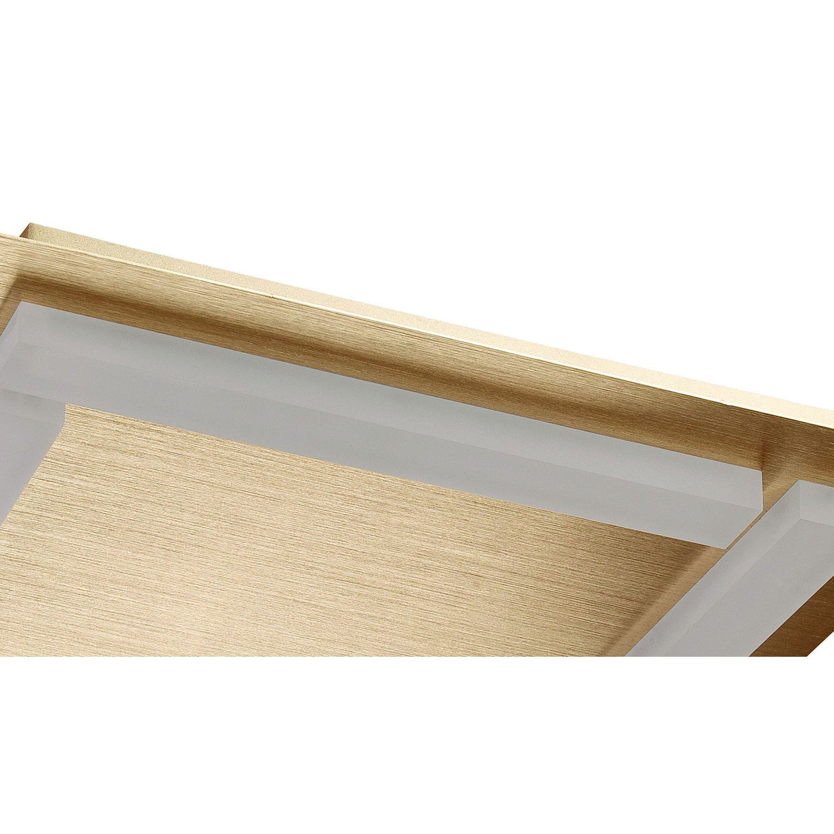 Verona LED Flush Ceiling Light 3000K 20W - Satin Gold