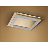 Verona LED Flush Ceiling Light 3000K 20W - Satin Gold