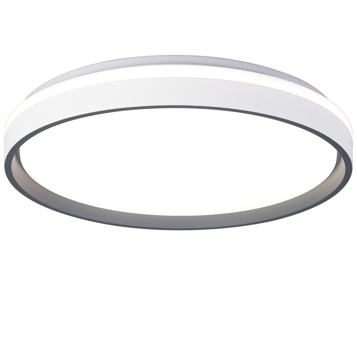 Verona CCT Dimmable LED Flush Ceiling Light With Remote Control 55W - Grey