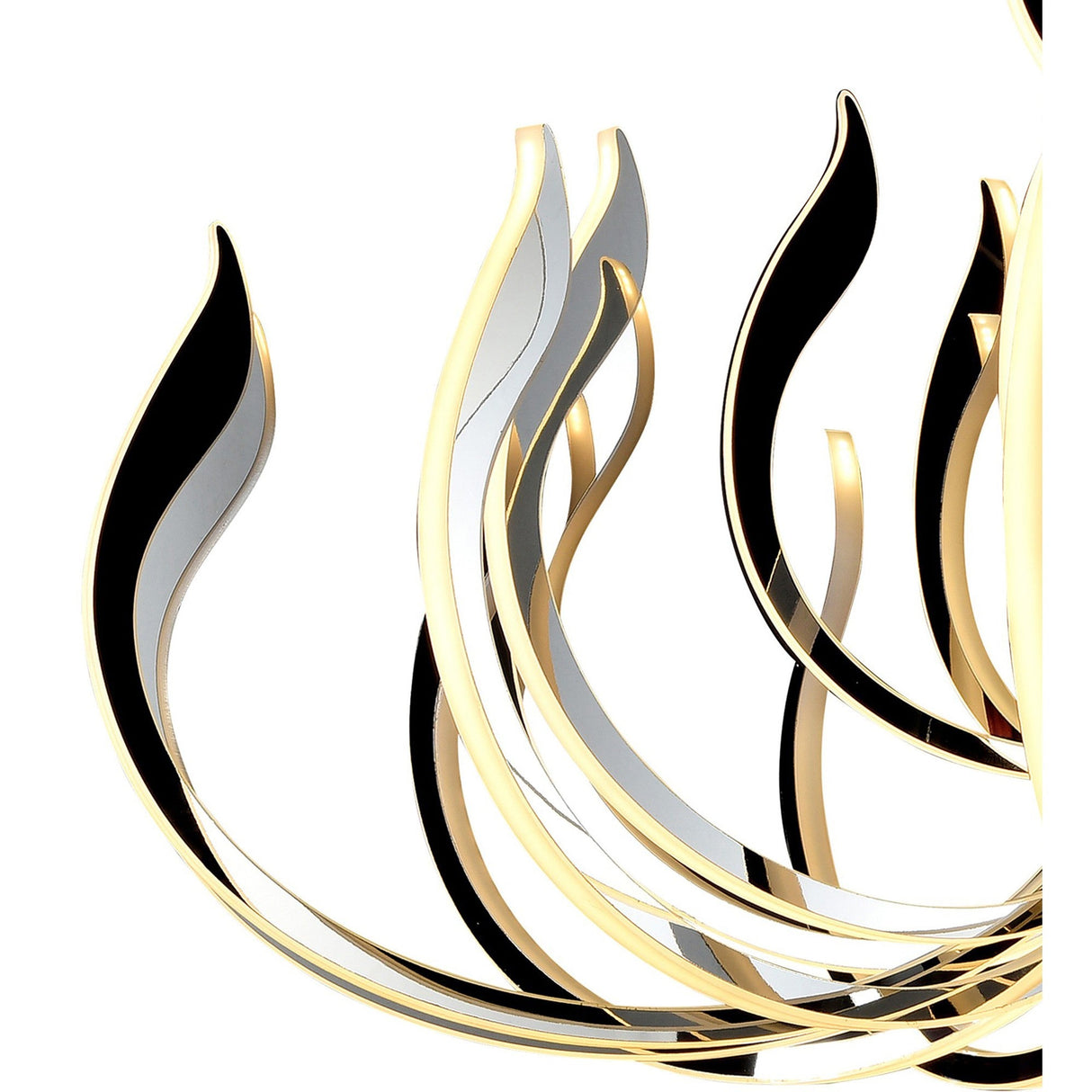 Versailles 133cm LED Chandelier 553W 3000K - Polished Chrome