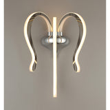 Versailles LED Wall Light 33W 3000K - Polished Chrome