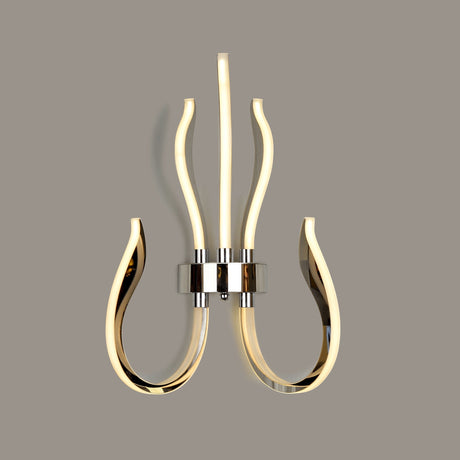 Versailles Dimmable LED Wall Light 30W 3000K - Chrome