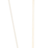 The Vertical Dimmable LED Floor Lamp 44W 3000K in White stands upright against a plain white background, showcasing the sleek lines typical of modern interior lighting design.