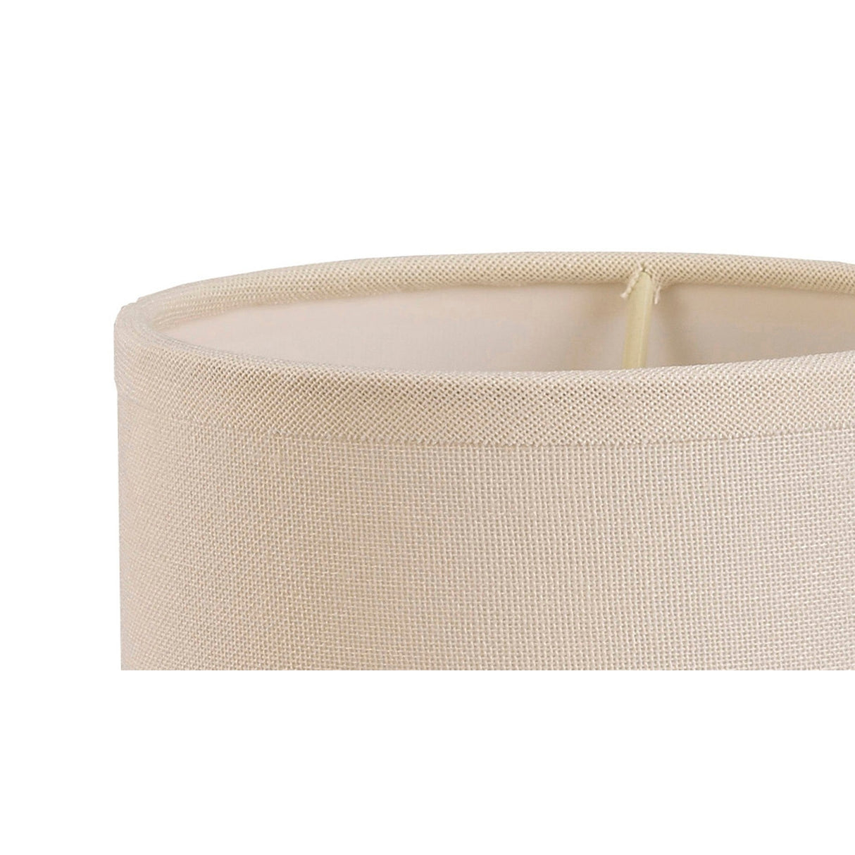 Victoria Round Lampshade - Ivory Cream, 13cm