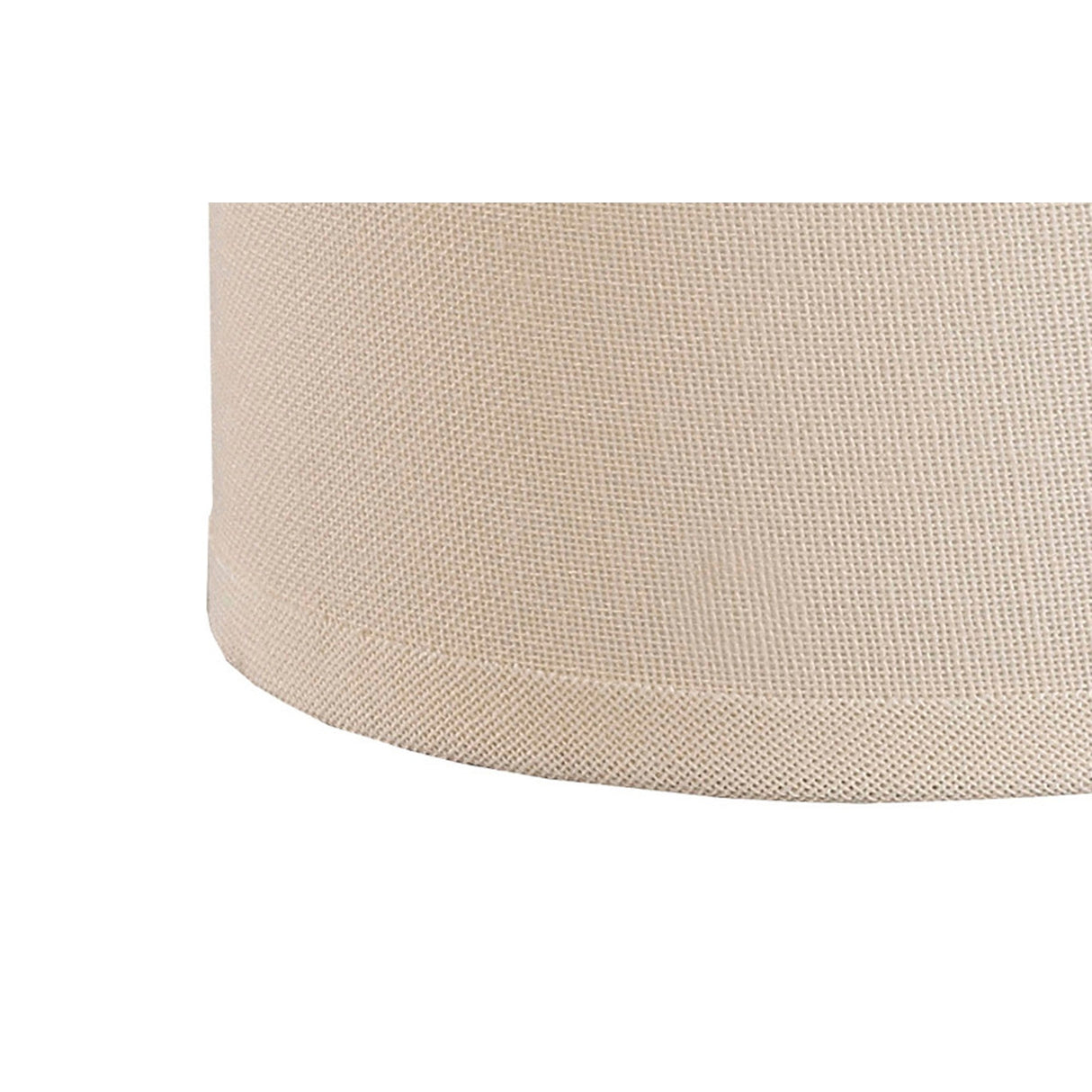 Victoria Round Lampshade - Ivory Cream, 13cm