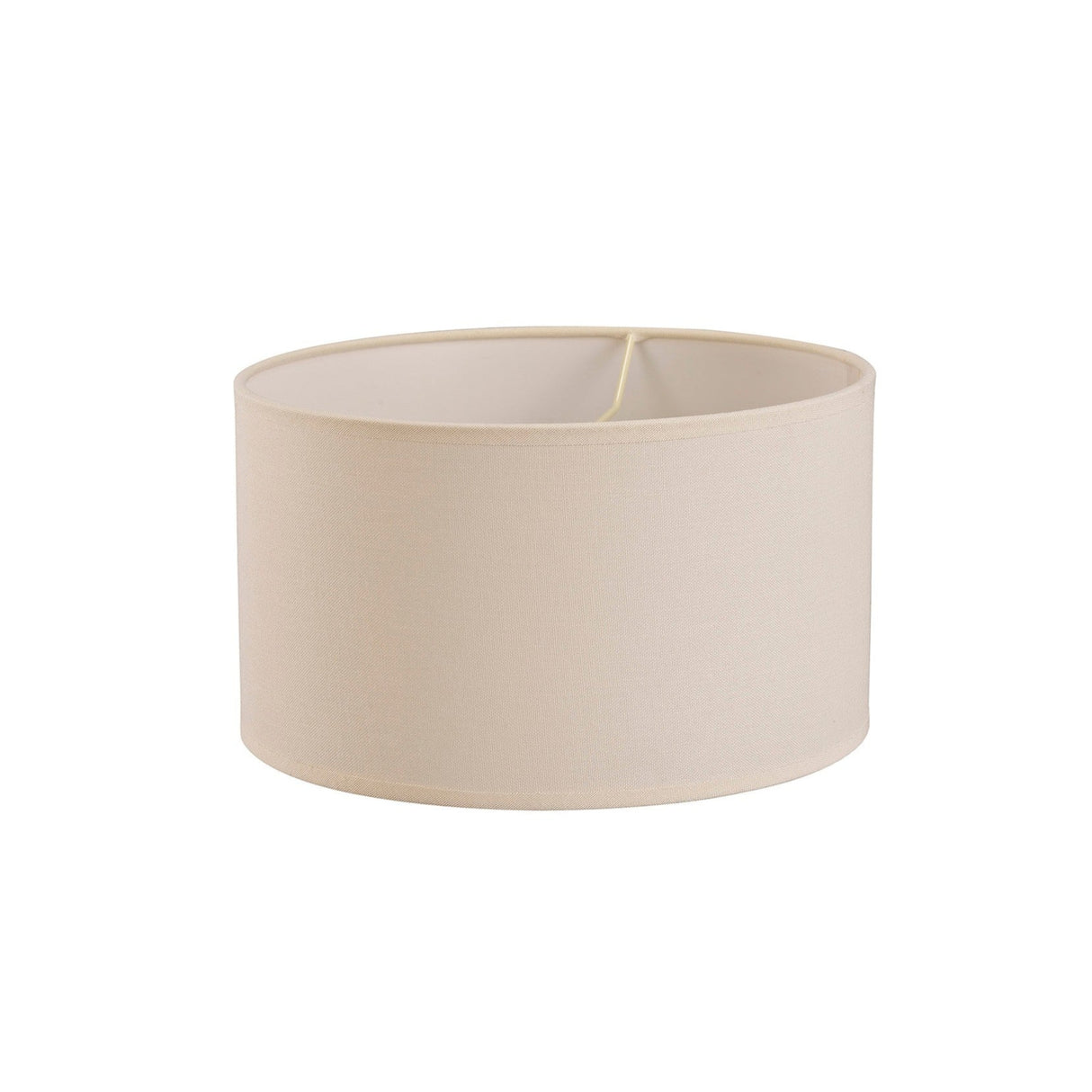 Victoria Round Lampshade - Ivory Cream, 30 x 17cm