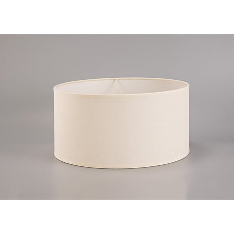 Victoria Round Lampshade - Ivory Cream, 40 x 20cm