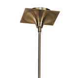 Viena 71.5cm Telescopic Round 8 Light Chandelier - Antique Brass