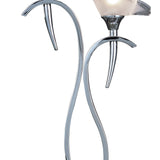 Viena 2 Light Table Lamp - Polished Chrome