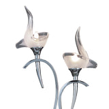 Viena 2 Light Table Lamp - Polished Chrome