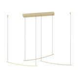 Villeggi Pendant Light - Matt Brass