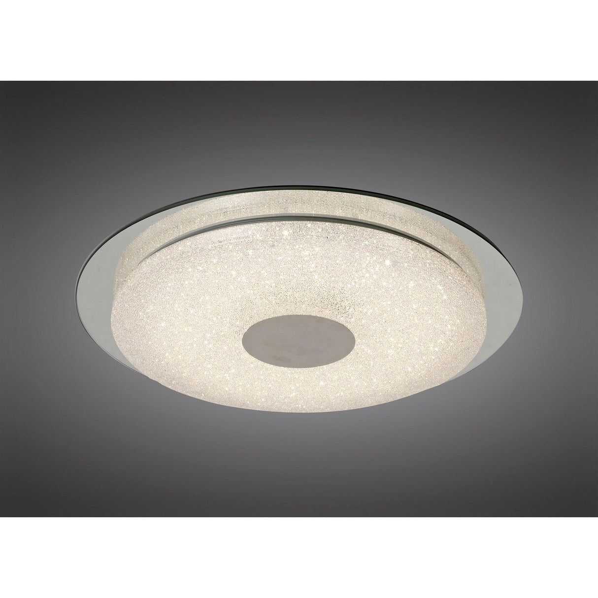 Virgin CCT Dimmable LED Flush Ceiling Light With Remote Control - White