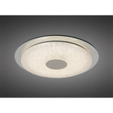 Virgin CCT Dimmable LED Flush Ceiling Light With Remote Control - White