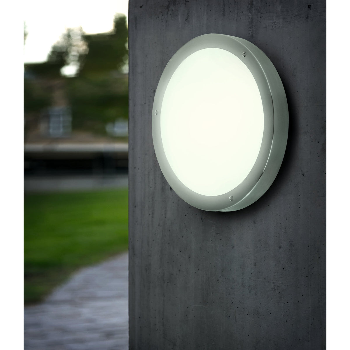 Virnanne LED 3 Light Outdoor Wall Light - Stainless Steel