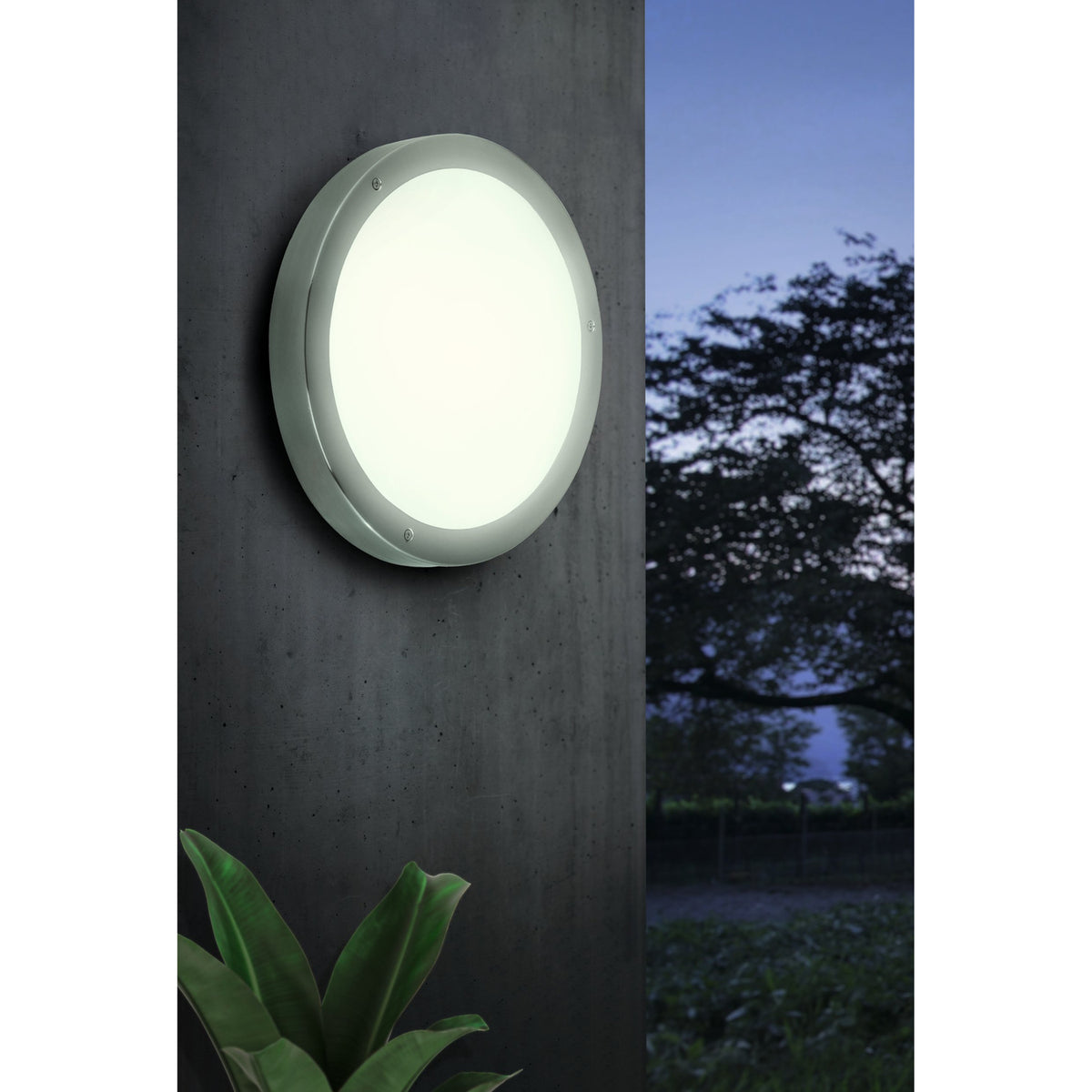 Virnanne LED 3 Light Outdoor Wall Light - Stainless Steel