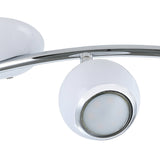 Visvette LED Ceiling Spotlight 64cm - White & Chrome