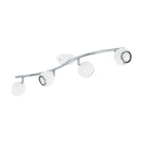 Visvette LED Ceiling Spotlight 64cm - White & Chrome
