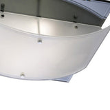 Vito 2 Light Smoked Mirror Flush Ceiling Light – Polished Chrome