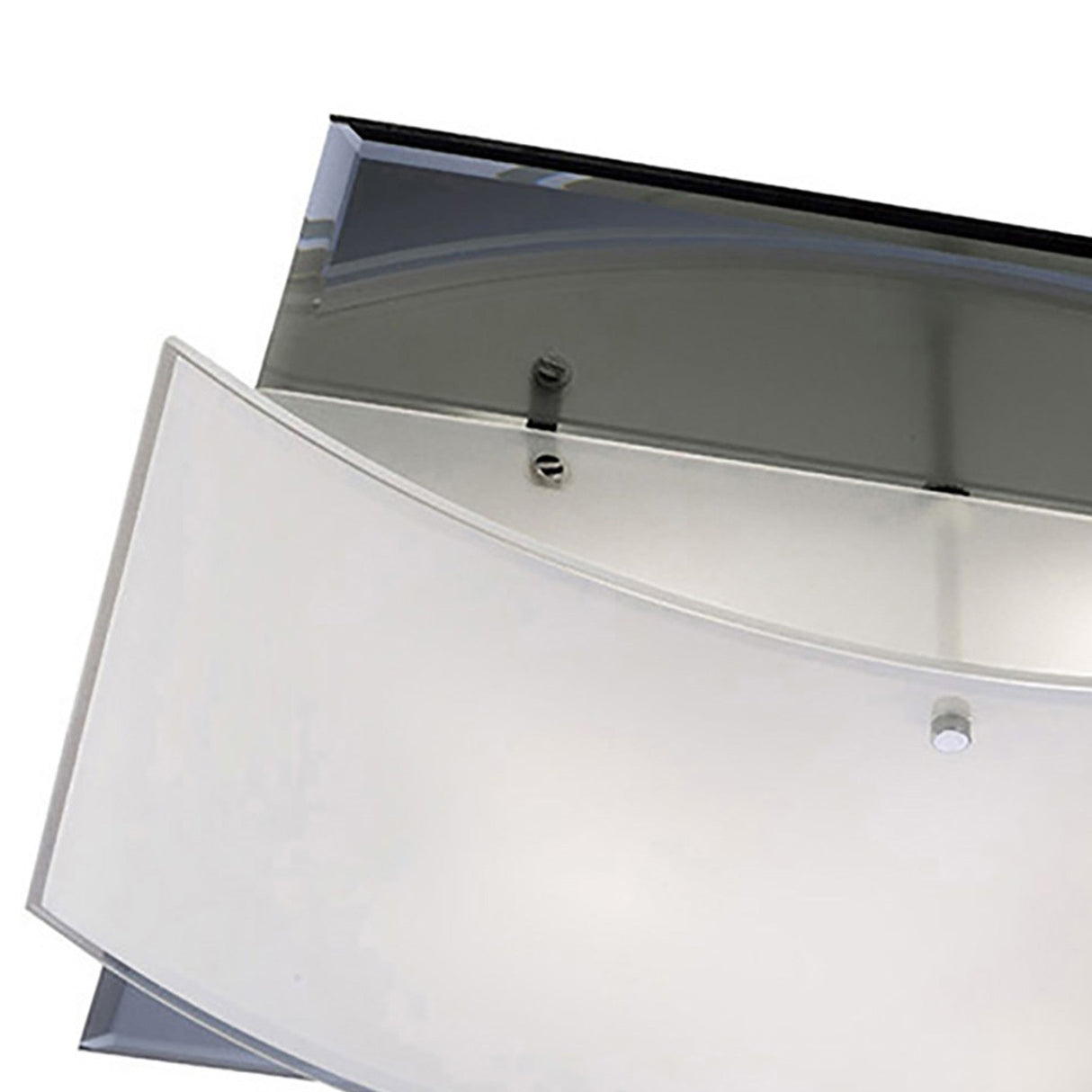 Vito 3 Light Smoked Mirror Flush Ceiling Light – Polished Chrome