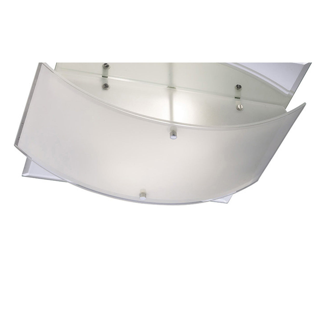 Vito 2 Light Mirror Flush Ceiling Light – Polished Chrome