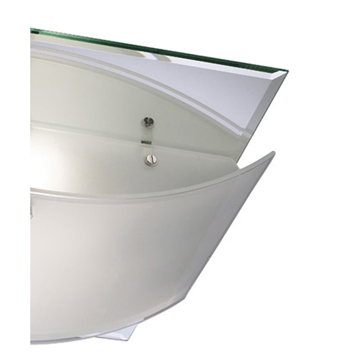 Vito 2 Light Mirror Flush Ceiling Light – Polished Chrome