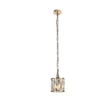 Vivienne 17cm 1 Light Crystal Pendant Light - French Gold
