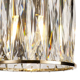 Vivienne 17cm 1 Light Crystal Pendant Light - French Gold
