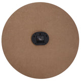 Round Cement Look Wall Clock with Black Hands 60cm - Grey