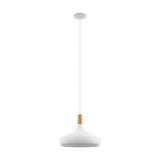 Walette Wooden Pendant Light 40cm - White