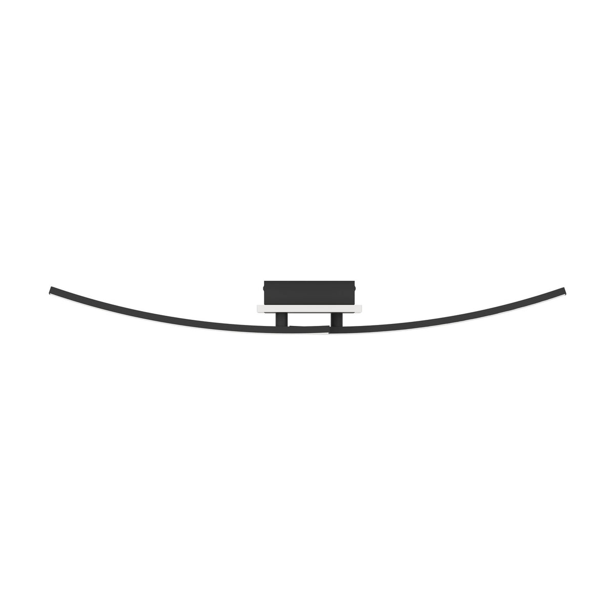 Warvanne LED Flush Ceiling Light 901217 - Black