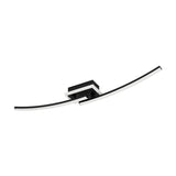Warvanne LED Flush Ceiling Light 901217 - Black