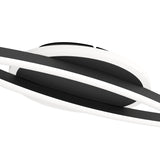Warvanne LED Flush Ceiling Light 901218 - Black