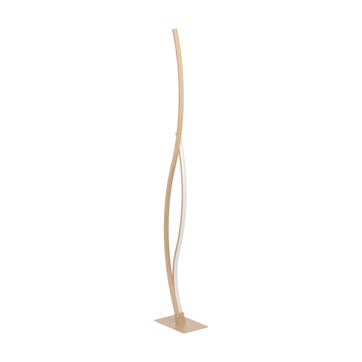 Wasmane LED Floor Lamp - Brown