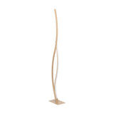 Wasmane LED Floor Lamp - Brown