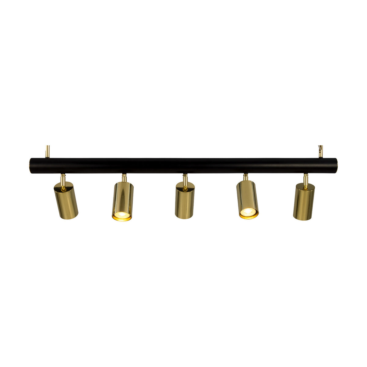 Watson Brass 5 Light Spotlight Bar