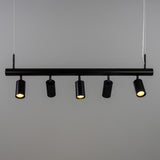 Watson Brass 5 Light Spotlight Bar