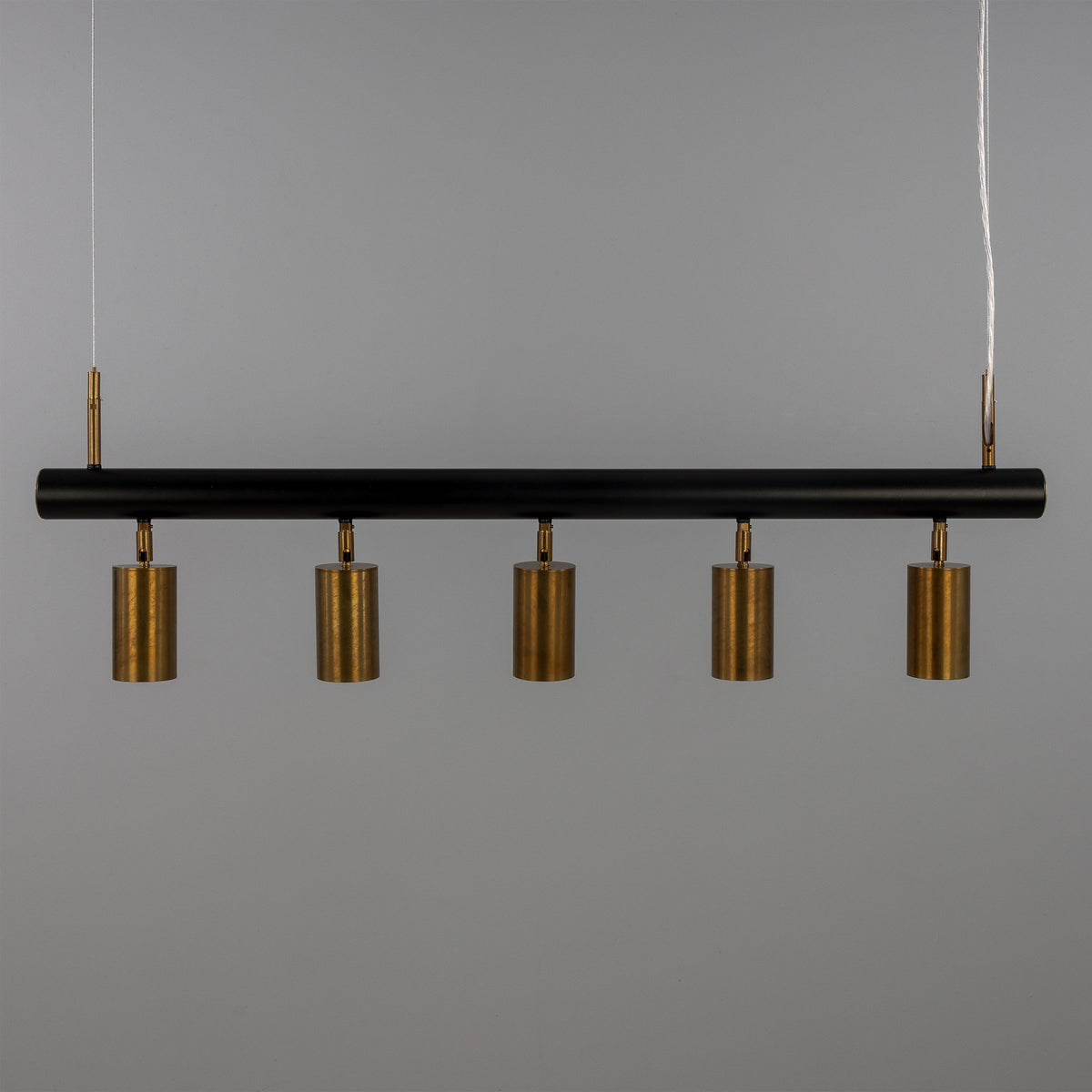 Watson Brass 5 Light Spotlight Bar
