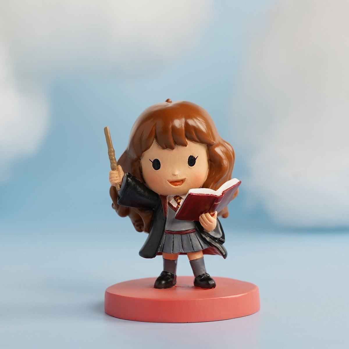 Harry Potter Hermione Resin Figurine with Wand and Book