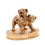 Harry Potter Fluffy Three-Headed Dog Resin Figurine - Gold