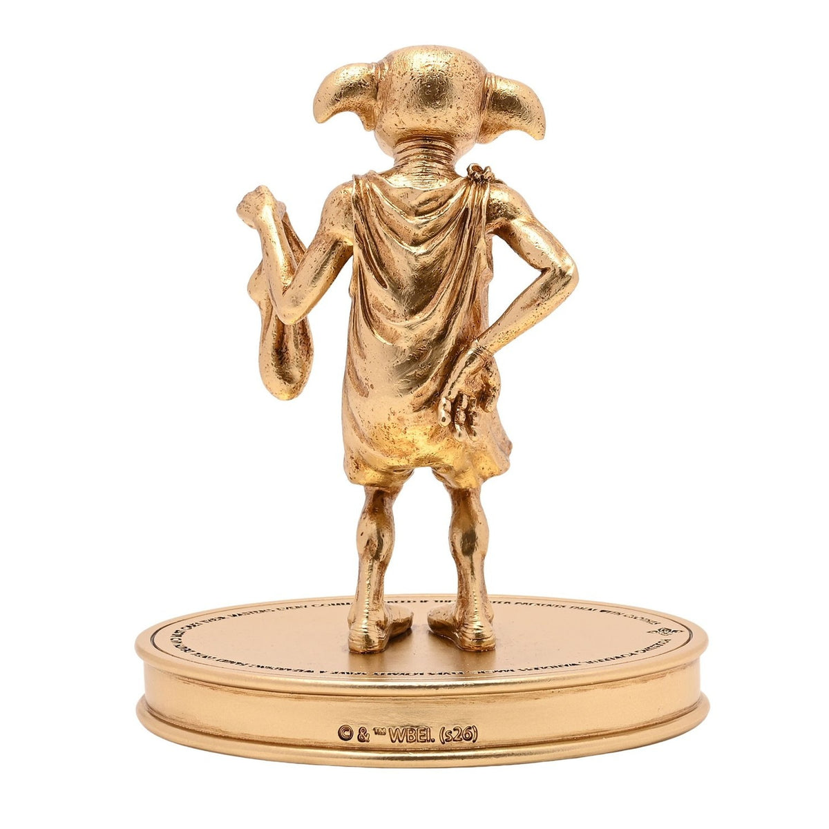 Harry Potter Dobby The Elf Figurine with Oval Base - Gold