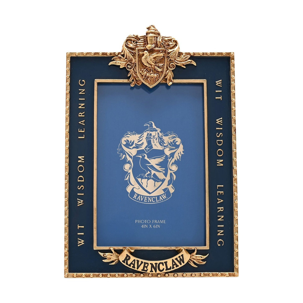 Harry Potter Ravenclaw Resin Photo Frame 6 x 4in - Blue & Gold