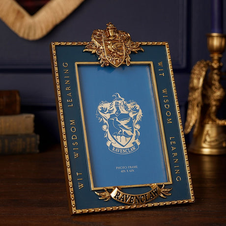 Harry Potter Ravenclaw Resin Photo Frame 6 x 4in - Blue & Gold