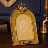 Harry Potter Hufflepuff Resin Photo Frame 6 x 4in - Yellow & Gold