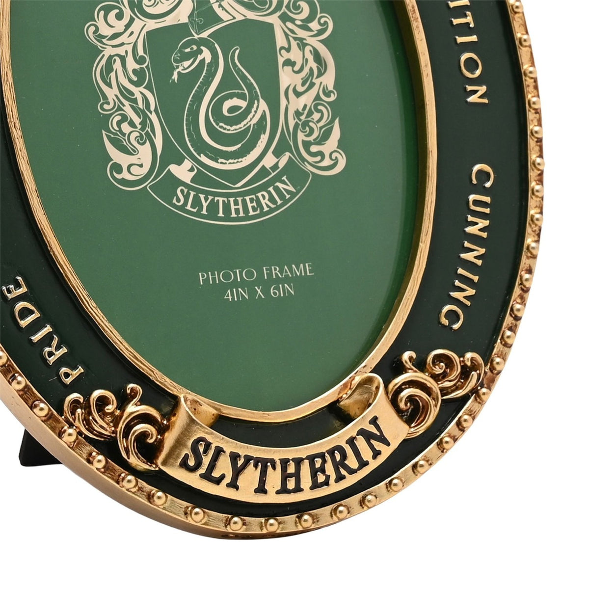 Harry Potter Slytherin Resin Photo Frame 6 x 4in - Green & Gold