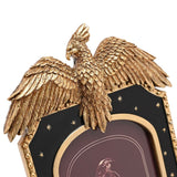Harry Potter Fawkes Phoenix Resin Photo Frame - Black & Gold