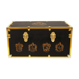 Harry Potter Wooden Luggage Chest Storage Box - Black & Gold